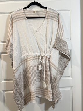 Garnet Hill | Swim | Garnet Hill Relaxed Linen Beach Dress Nwot | Poshmark